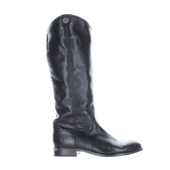 Frye Womens Melissa Black Riding Boots Size 5.5 Medium (B, M) - Picture 1 of 4